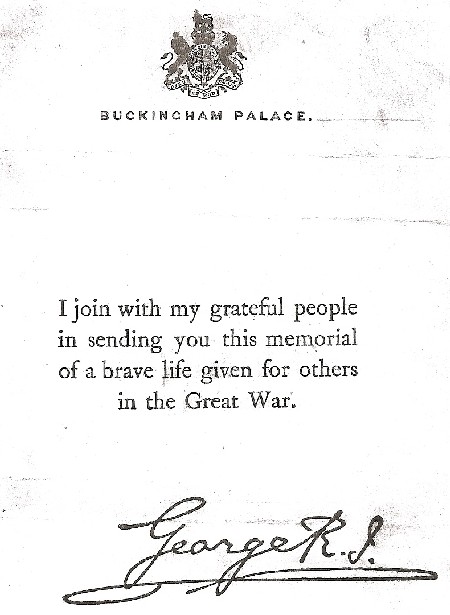 William Lanigan letter